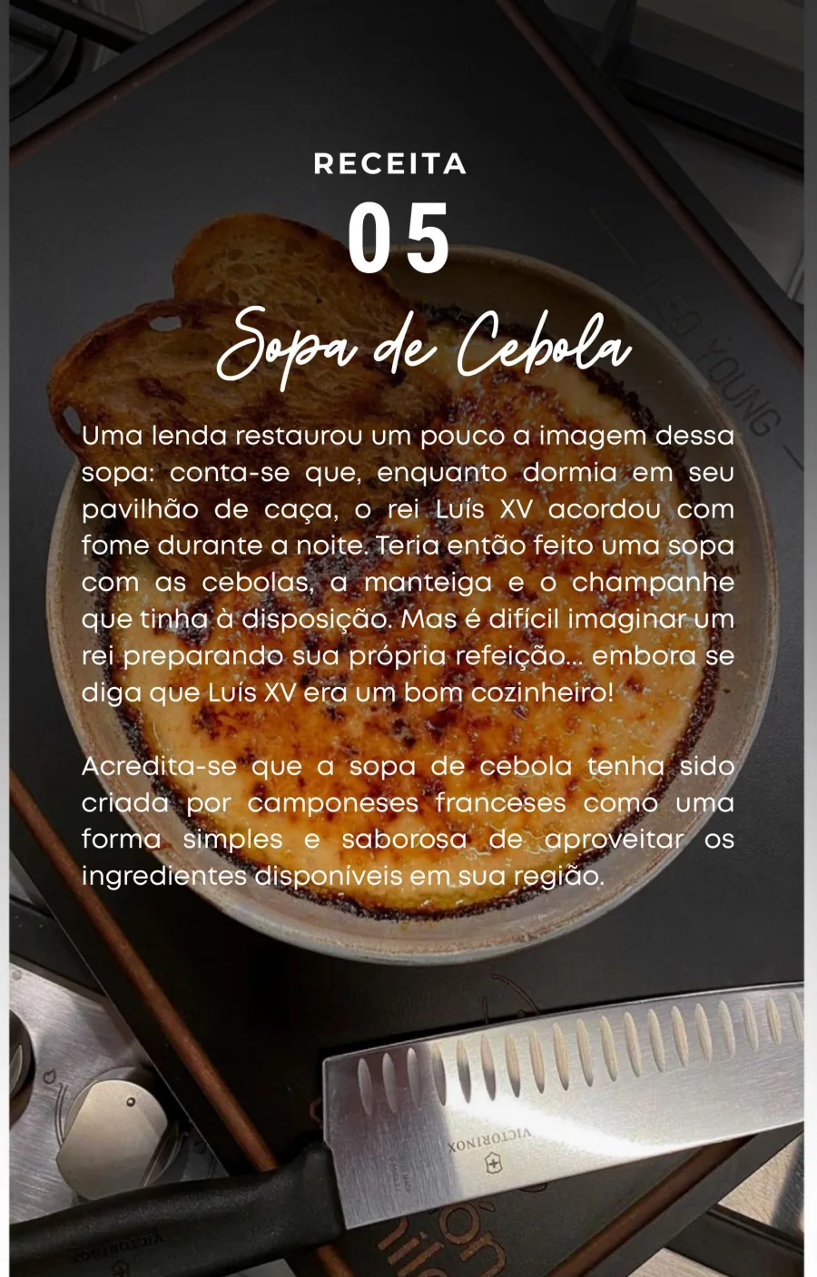 Receita 05 — Sopa de Cebola