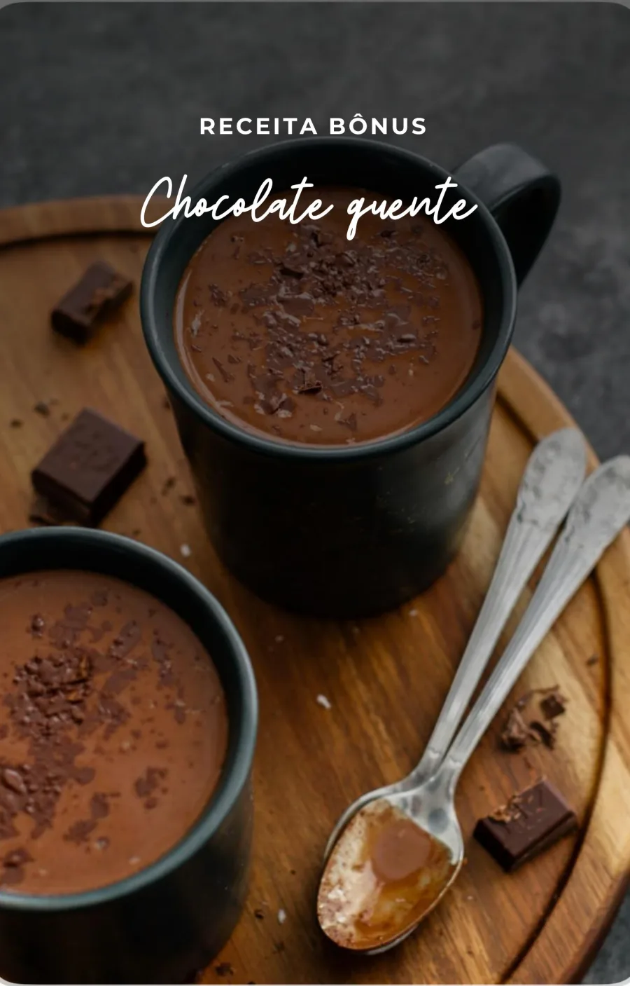 Receita bônus — Chocolate Quente